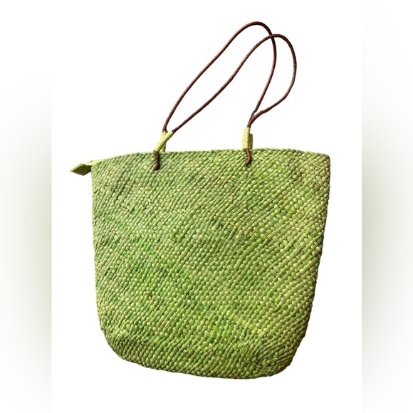 Y2K Floral Straw Purse - Picture 3 of 4